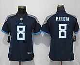 Women Nike Titans 8 Marcus Mariota Navy 2018 Vapor Untouchable Limited Jersey,baseball caps,new era cap wholesale,wholesale hats